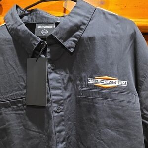 Harley-Davidson Button Shirt, Brand New With Tags